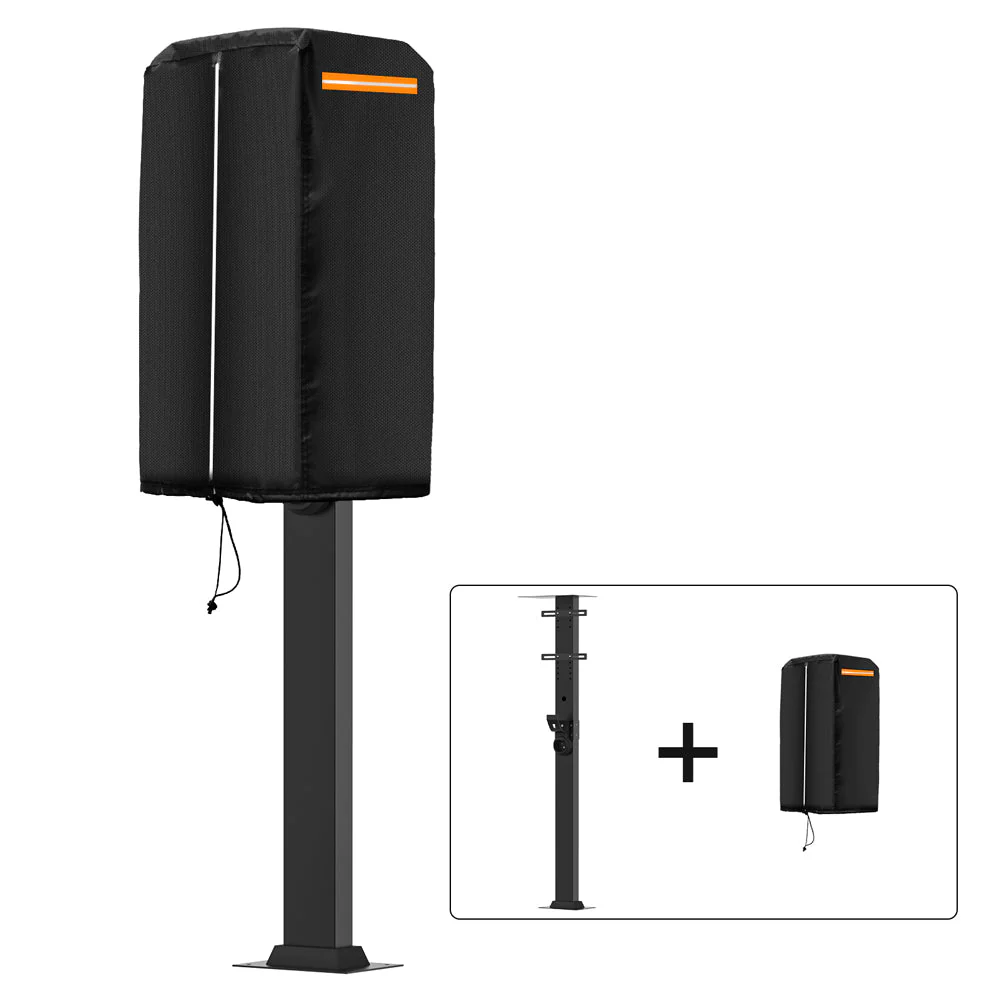 [Upgrade] Daolar Universal Wallbox Stand Column for Electric Vehicle Charging Station with Charging Cable Holder and Rain shield - Image 10
