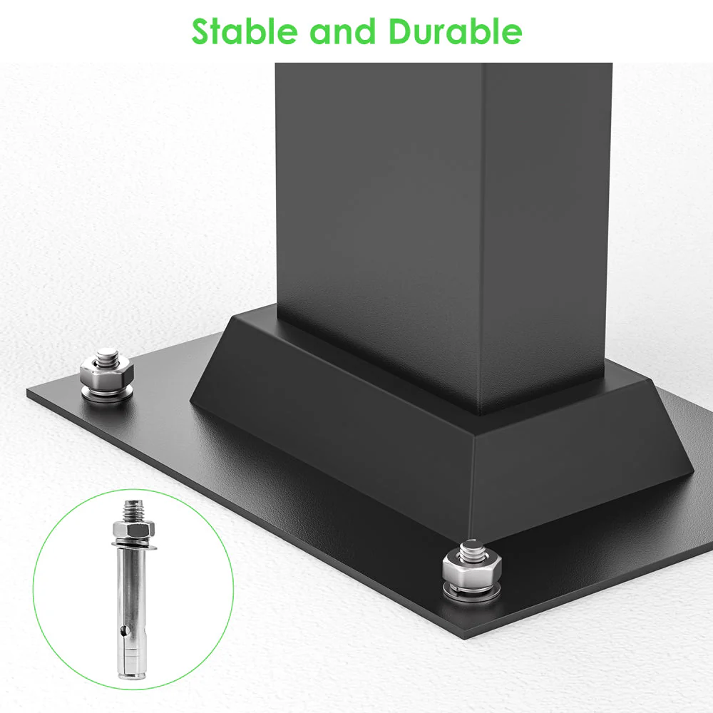 [Upgrade] Daolar Universal Wallbox Stand Column for Electric Vehicle Charging Station with Charging Cable Holder and Rain shield - Image 4