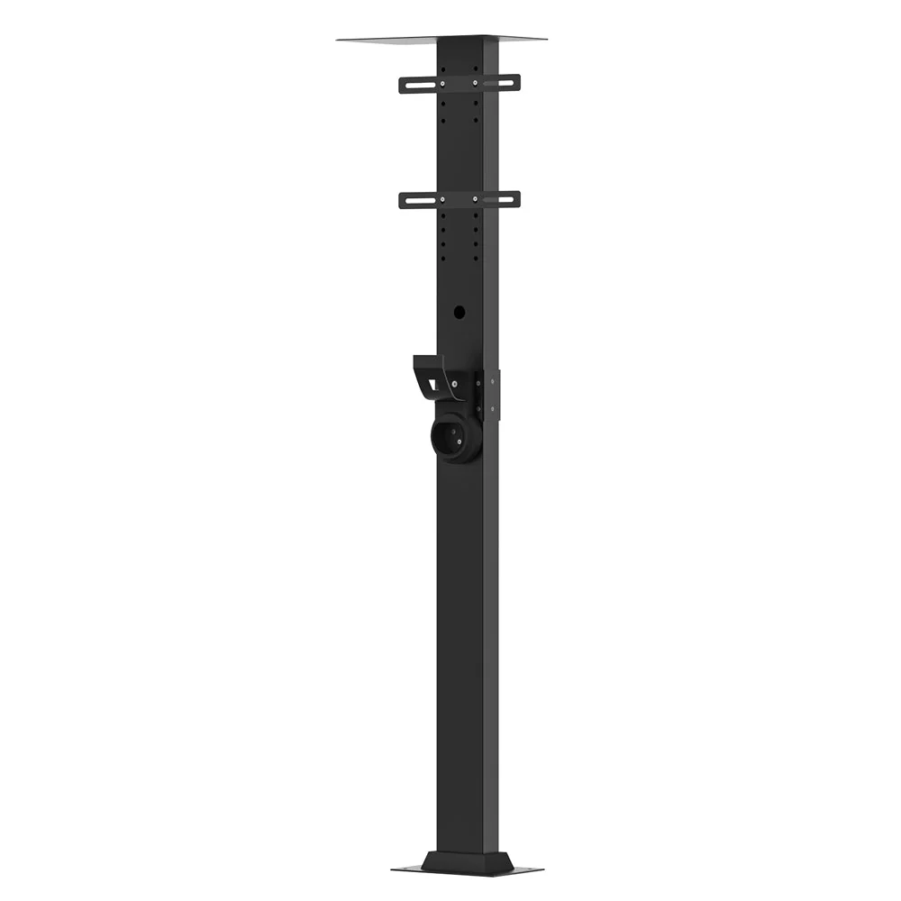[Upgrade] Daolar Universal Wallbox Stand Column for Electric Vehicle Charging Station with Charging Cable Holder and Rain shield - Image 9
