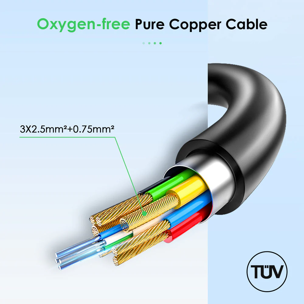 Daolar Type 1 / Type 2 Charging Cable Schuko 3.68KW [1-Phase, 6-16A], Mobile Wallbox with Controllable Digital Display for Electric Car, EV Charger for Model 3/Y, 3008/508, C5X, DS7, GLA, Q3, X3, ZOE, ID.3, ID.4 and Other PHEV/EV - Image 6