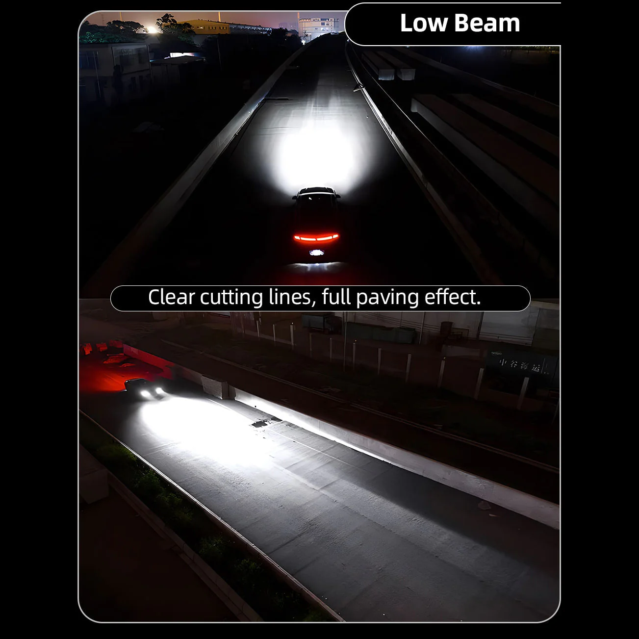 Daolar H7 LED Bulb 6500K 12V, Xenon Brenner high & low beam for H4 H7 H11 9005 9006, Headlight Bulb Pack of 2 - Image 4